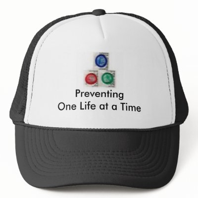 Safe Sex Comedy Trucker Hats by MsCunni