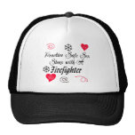 Safe Sex With A Firefighter LIGHT Trucker Hat