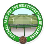Safe Standing Sticker