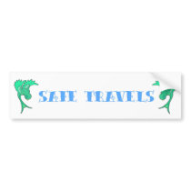 Safe Travels bumper stickers