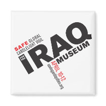 SAFE VIGIL magnet (black logo)