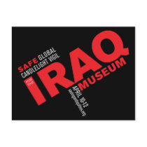 SAFE VIGIL postcard (black with red logo)