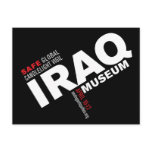 SAFE VIGIL postcard (black with white logo)