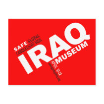SAFE VIGIL postcard (red with white logo)