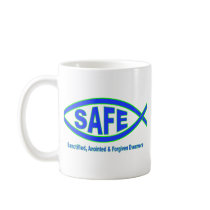Safe with Christ Mug