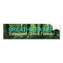 Safeguard Ohio's Forests bumper stickers by nordia Safeguard Ohio's Forests bumper stickers