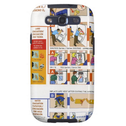 Safety card galaxy s3 cases