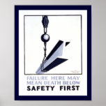 Safety First posters