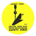 Safety First - Safety Last - Safety Always stickers by stanrail Safety First - Safety Last - Safety Always stickers