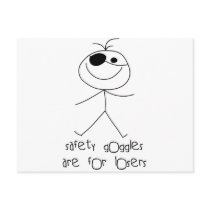 Safety Goggles postcards
