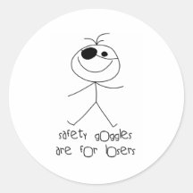 Safety Goggles Sticker