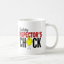 Safety Inspector's Chick Coffee Mugs