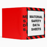 Safety Material Data Sheet Binders