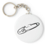 Safety Pin Keychain