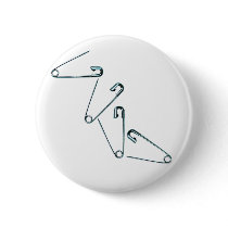 Safety Pins buttons by Awkwardbaby Safety Pins buttons