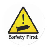 Safety roofridge stickers