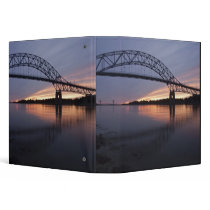 Sagamor Bridge over Cape Cod canal, 3 Ring Binders