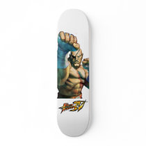 Sagat Ready to Block Custom Skate Board