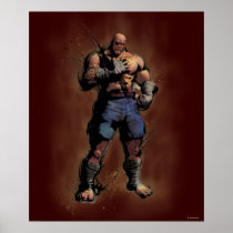 Sagat Standing Print