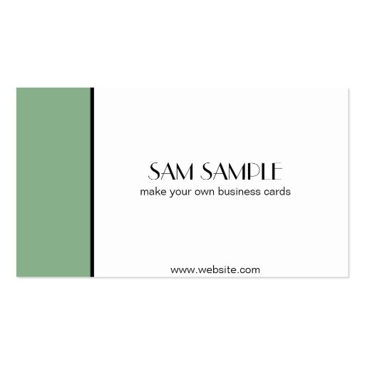Sage Business Card