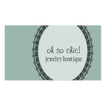 Sage & Circle Frame : Business Card