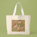 Sage Floral Roses Bags