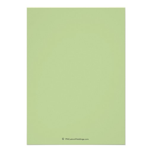 Sage Green Bridal Shower Invitations