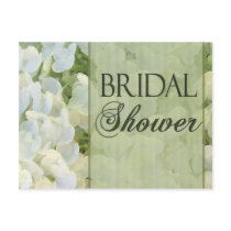 Sage green bridal shower invitations postcards by perfectpostage Sage green bridal shower invitations postcards
