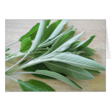 sage greeting card