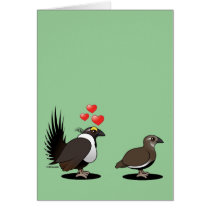 Sage Grouse Love Greeting Cards
