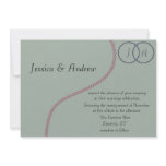 Sage Modern Elegant Wedding Invitation