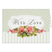 Sage Romance with Love cards
