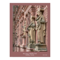 Sage Statues at Heidelberg Poster posters