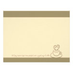 Sagebrush Mended Hearts Coffee Cup Note Cards invitations