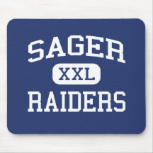 Sager Raiders Middle College Place Mouse Pads