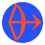 Sagittarious Sticker