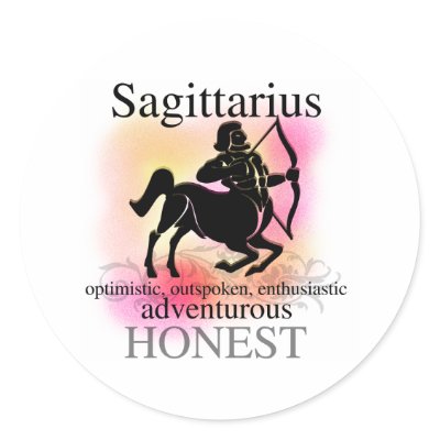 Sagittarius About You Round Stickers by horoscope_signs