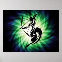 Sagittarius; Archer Posters