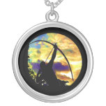 Sagittarius archery design by patjila personalized necklace