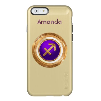Sagittarius Astrological Sign Incipio Feather® Shine iPhone 6 Case