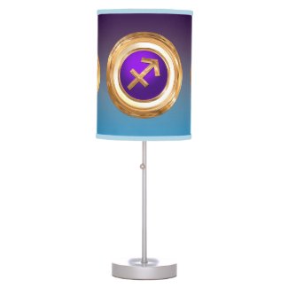 Sagittarius Astrological Sign Table Lamps