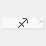 sagittarius bumper sticker