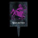 Sagittarius cake picks