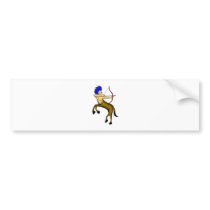 Sagittarius Cartoon bumper stickers