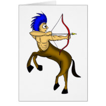 Sagittarius Cartoon cards