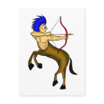Sagittarius Cartoon postcards