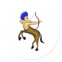 Sagittarius Cartoon stickers