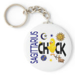 Sagittarius Chick 1 Key Chain
