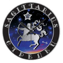 Sagittarius clock