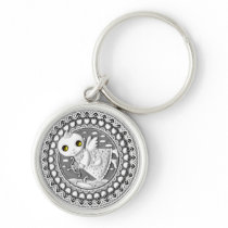 Sagittarius Coin key chain